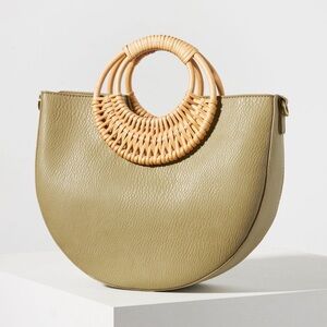 Anthropology Half Moon Bag